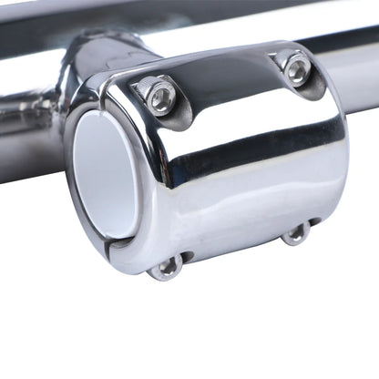 Boat Accessories 5 Tube Adjustable Stainless Rocket Launcher Fishing Rod Holders, Can Be Rotated 360 Deg