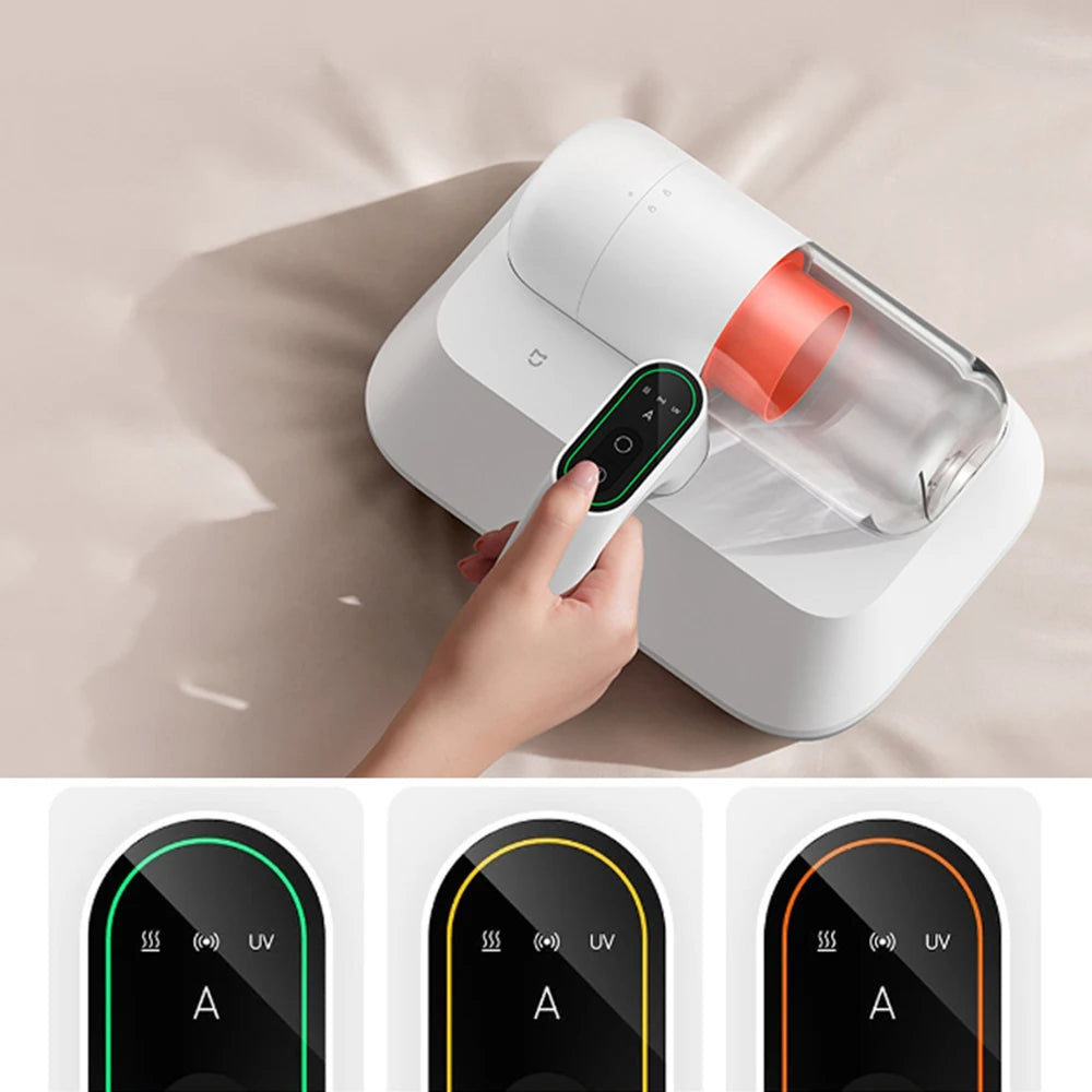 XIAOMI MIJIA Vacuum Mite Remover Brush Pro For Home Bed Quilt UV Sterilization Disinfection Dust H