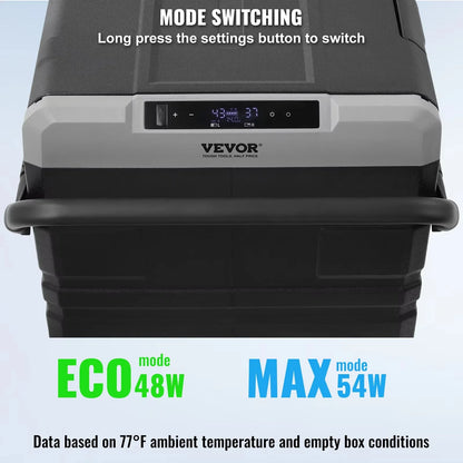 VEVOR 36L 40L 50L 58L 95L 115L Car Refrigerator, 12 Volt,  Dual Zone Portable Freezer, Compressor Cooler for Home Camping RV Car