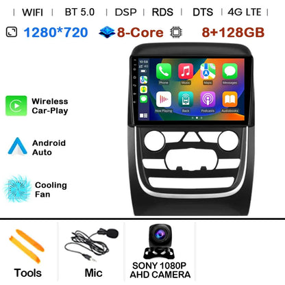 Car Radio Multimedia Video Player For Dodge Durango 3 WD 2013 - 2020 Navigation GPS Android 14 No 2din 2 din dvd 4G Carplay