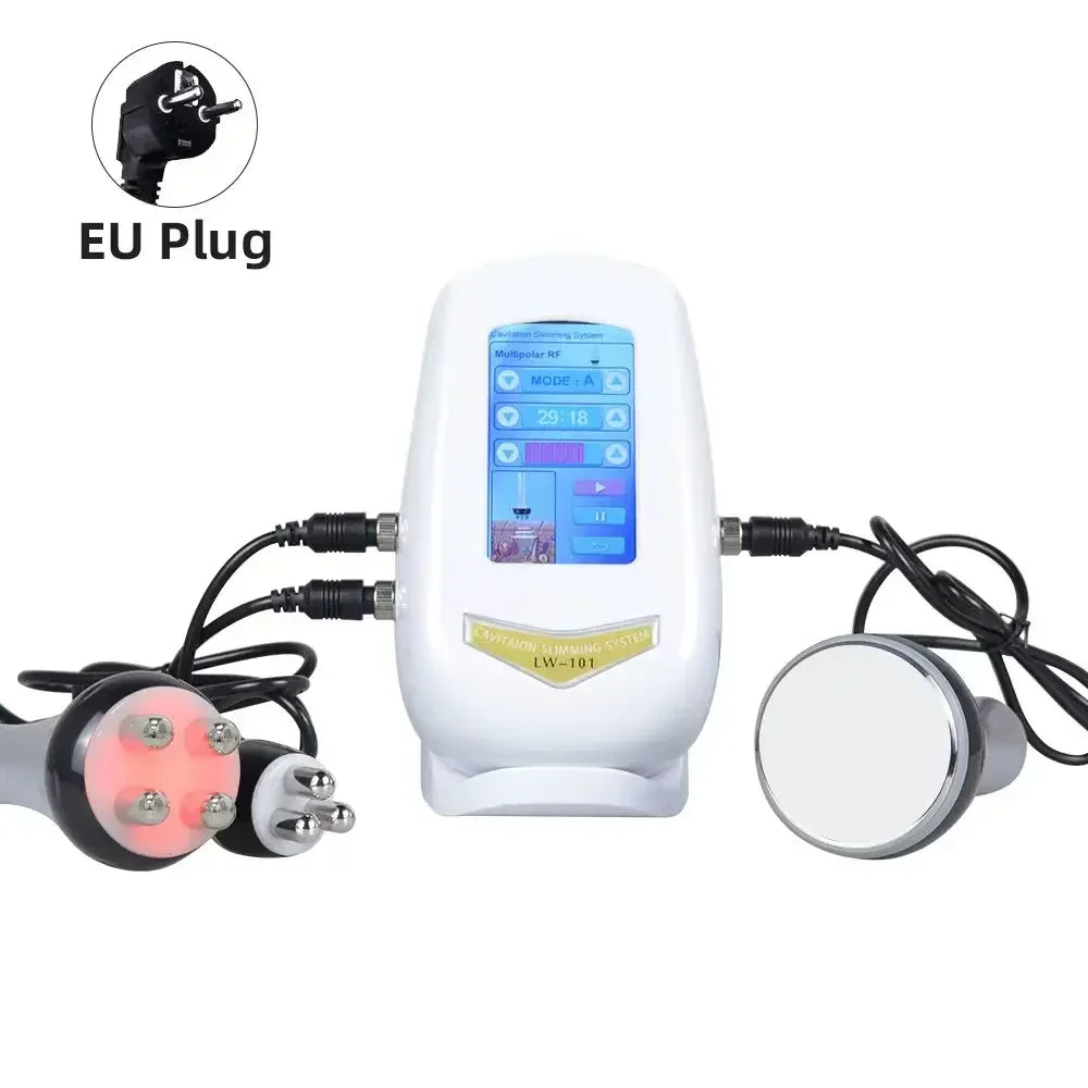 Body Slimming 40K Cavitation Ultrasonic Weight Loss Skin Rejuvenation Beauty Machine Multipolar RF Skin Tighten Anti-wrinkle