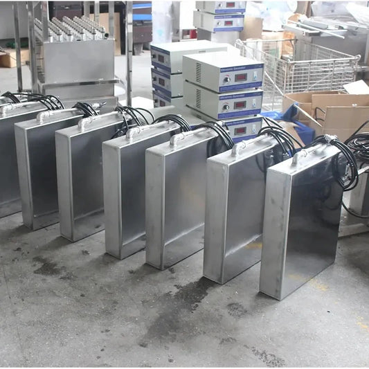Ultrasound Cleaning Machine cavitation plates transducer and generator 28khz/40khz Input immersibl