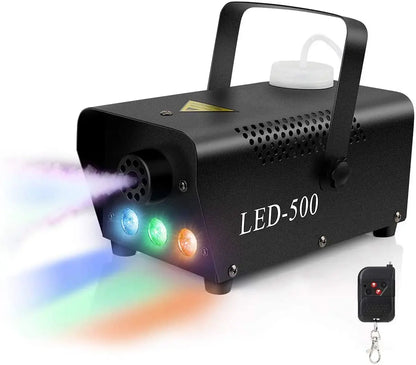 Professional RGB Led Lights 500W Remote Control DJ Stage Smoke Machine Fog Machine 1 Buyer power tools