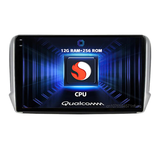 Android 14 For Peugeot 2008 208 2012-2018 Car Radio Multimedia Player Navigation GPS Wireless Carplay  Android Auto Stereo 2Din