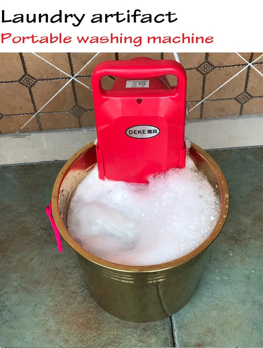 Lazy student dormitory washing machine portable washing machine portable mini convenient travel so