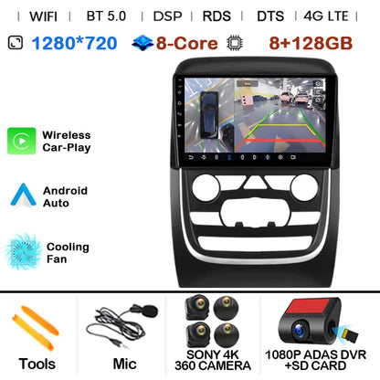 Car Radio Multimedia Video Player For Dodge Durango 3 WD 2013 - 2020 Navigation GPS Android 14 No 2din 2 din dvd 4G Carplay