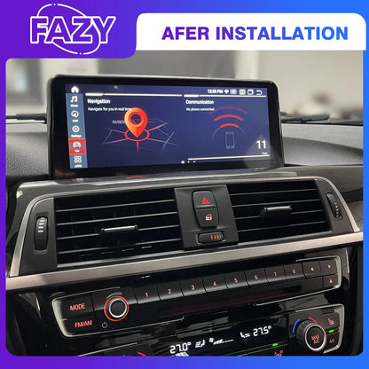 Android 14 Wireless Carplay Auto Radio Touch Screen For BMW 1 2 3 4 Series F20 F21 F22 F30 F31 F32 F33 F34 Multimedia Player GPS