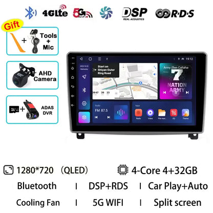 Android 15 Car Radio For Peugeot 407 1 2004 - 2011 GPS Multimedia Player Navi Wireless Carplay DSP BT Head Unit 360 Camera Video