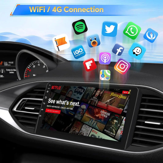Android 14 wifi+4G Carplay AUTO Car Radio For Lexus RX300 RX330 RX350 RX400H 2003 -2009 Navigation GPS Player Stereo Multimedia