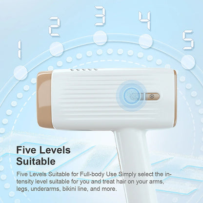 Kinseibeauty Laser Hair Removal IPL Hair Removal ICE Cold Epilator 500000 Flashes 3IN1 Epilator Body Depilador a laser