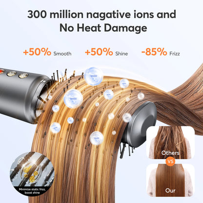5 in 1 Multi Hair Styler Curling Iron Hair Hot Air Brush Curling High speed Hair Dryer Salon Professional Curly Hair Styler