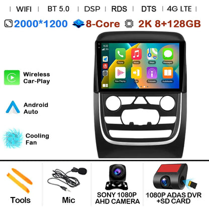 Car Radio Multimedia Video Player For Dodge Durango 3 WD 2013 - 2020 Navigation GPS Android 14 No 2din 2 din dvd 4G Carplay