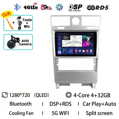 Android 15 Car Radio For Lincoln Navigator 2002 - 2006 GPS Wireless Carplay Auto Multimedia Player Navi Head Unit Stereo QLED BT