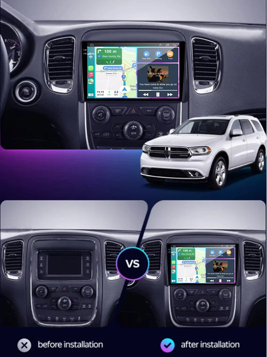 Car Radio Multimedia Video Player For Dodge Durango 3 WD 2013 - 2020 Navigation GPS Android 14 No 2din 2 din dvd 4G Carplay