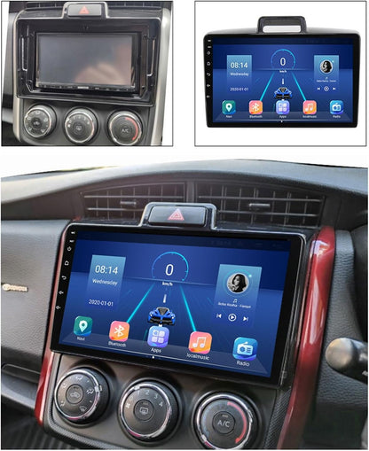 Toyota Android Head Unit   DEHIWI Android 13 Car Stereo GPS Navigation Head Unit for Toyota Corolla Axio 2015~2017 Car Radio with 720P Backup Camera Supports Bluetooth WiFi SWC FM Radio Mirror Link Carplay