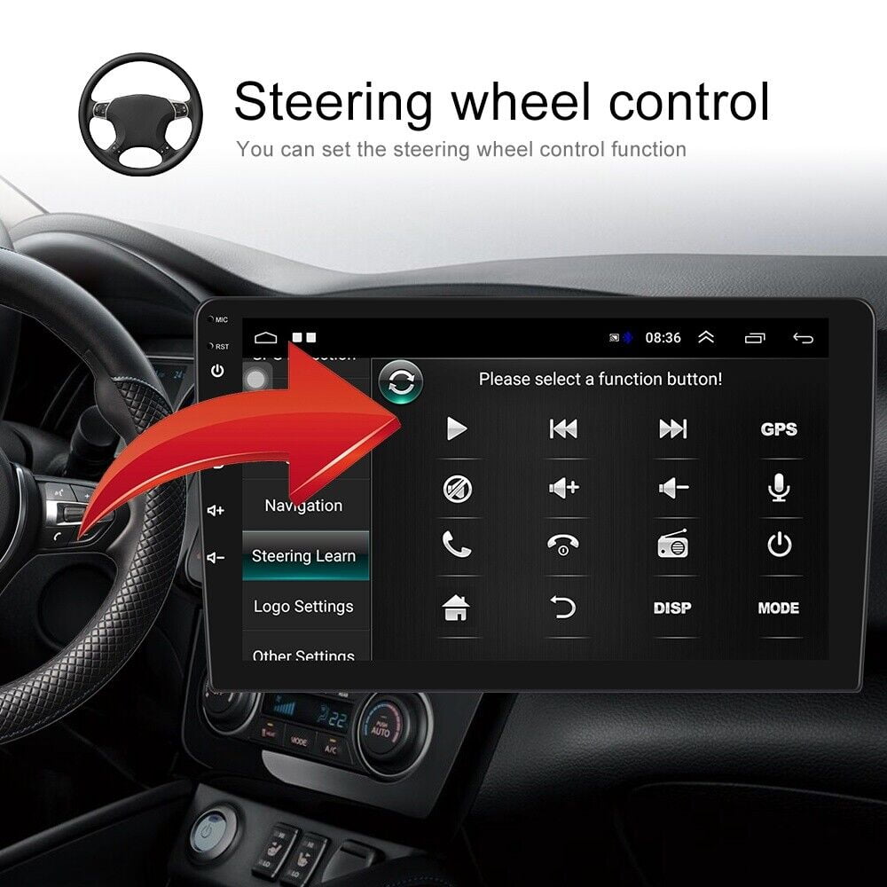Car Radio Stereo for Ford Fusion 2010-2012, 10" Touchscreen Android 12 Support Carplay Android Auto Navigation Bluetooth Radio Video Steering Wheel Control Rear Camera 2G+32G,Black