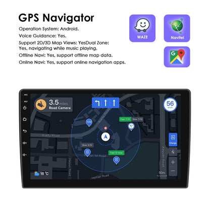 Android Auto Apple Carplay 2+32GB Bluetooth Wifi RDS Car Stereo Radio Head Unit Multimedia GPS Navigation Player For Ford Transit Tourneo Connect 2010 2011 2012 2013 2014