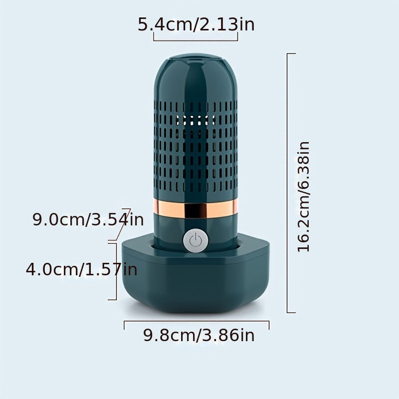 Ultrasonic Fruit and Vegetable Purifier, USB Rechargeable 3000mAh Lithium Battery, ABS Material, ≤
